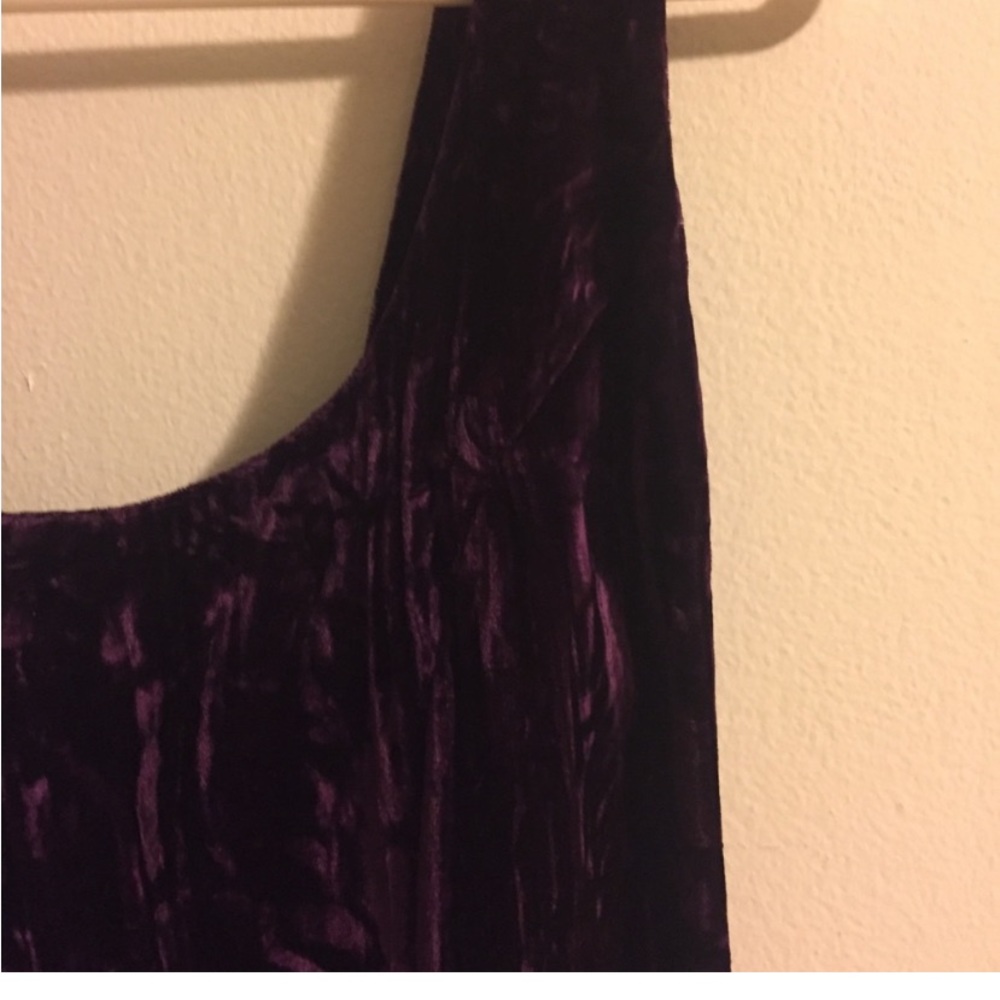 Vintage โ80s Betsey Johnson crushed velvet dress ๐ฅ - Picture 3 of 8